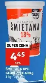 Auchan Śmietana 18% Głubczyce oferta