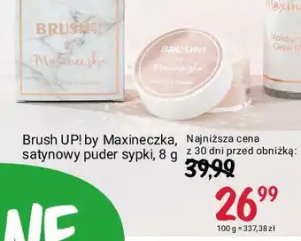 Rossmann Puder satynowy Brush Up! By Maxineczka oferta