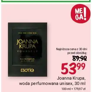 Rossmann Woda perfumowana Joanna Krupa Yourself oferta