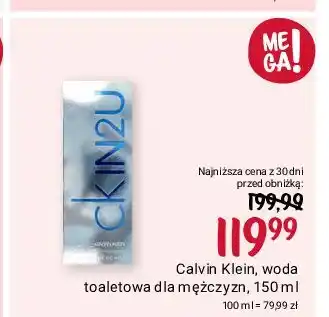 Rossmann Woda toaletowa Calvin Klein In2U Him oferta