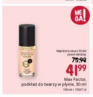 Rossmann Podkład nr 55 beige Max Factor Face Finity All Day Flawless oferta