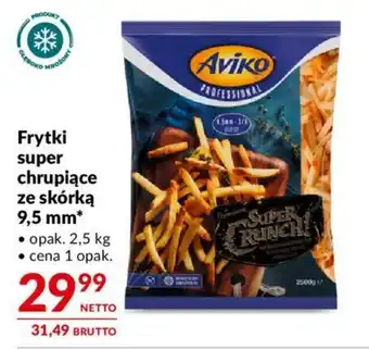 Makro Frytki super chrupiące ze skórką 9,5 mm 2,5 kg oferta