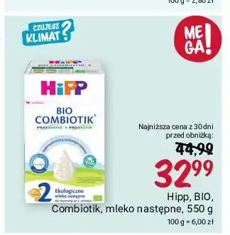 Rossmann Mleko 2 Hipp Bio Combiotik oferta