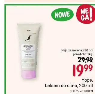 Rossmann Balsam do ciała creamy musk Yope oferta