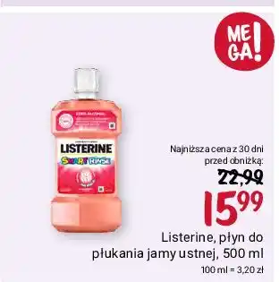 Płyn do płukania ust mild berry Listerine Smart Rinse