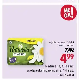 Rossmann Podpaski night Naturella Classic oferta