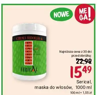 Rossmann Maska do włosów midollo & placenta Serical oferta