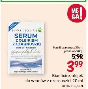 Rossmann Olejek z czarnuszki Bioelixire oferta