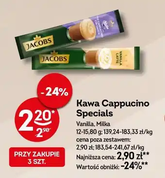 Żabka Kawa Cappucino Specials oferta
