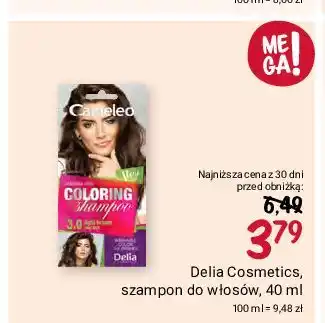 Rossmann Szampon koloryzujący 3.0 ciemny brąz Cameleo oferta