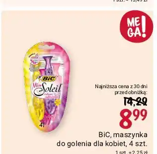 Rossmann Maszynka do golenia colour Bic Miss Soleil oferta