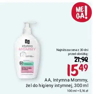 Rossmann Prebiotyczny żel do higieny intymnej Aa Intymna Mommy oferta