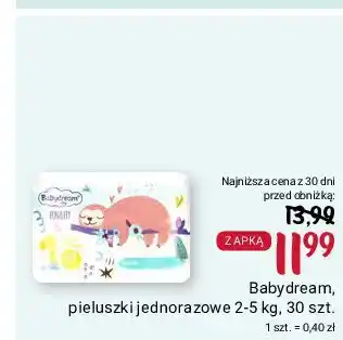 Rossmann Pieluszki dla dzieci midi 3 Babydream Fun&Fit oferta