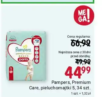 Rossmann Pieluchomajtki 5+ Pampers Pants oferta
