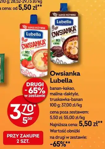 Żabka Owsianka Lubella oferta