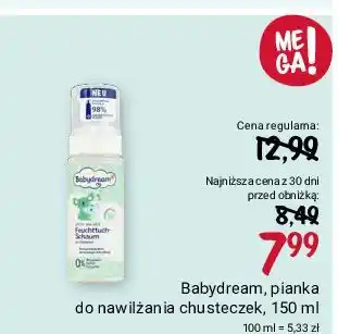 Pianka do nawilżania chusteczek Babydream