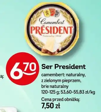 Żabka Ser President oferta