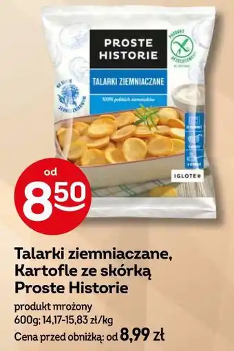 Żabka Talarki ziemniaczane Kartofle ze skórką Proste Historie oferta