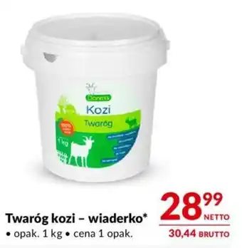 Makro Twaróg kozi - wiaderko 1 kg oferta