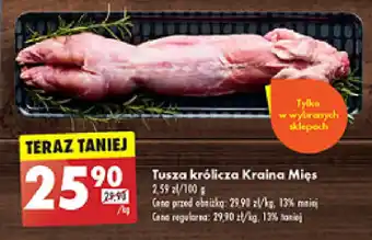 Biedronka Tusza królika Kraina mięs 1 kg oferta