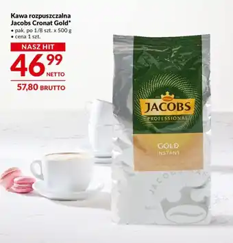 Makro Kawa rozpuszczalna Jacobs Cronat Gold 500 g oferta