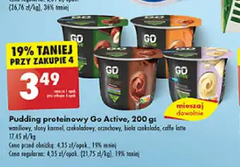 Biedronka Pudding proteinowy Go Active, 200 g oferta