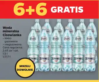 Netto Woda mineralna Cisowianka oferta