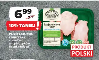 Netto Porcja rosołowa z kurczaka chów bez antybiotyków Sztuka Mięsa oferta