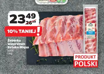 Netto Żeberka wieprzowe Sztuka Mięsa oferta