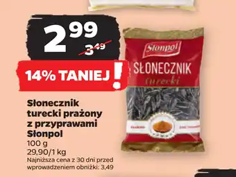 Netto Słonecznik turecki prażony z przyprawami Słonpol oferta