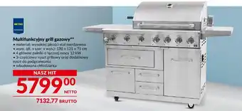 Makro Multifunkcyjny grill gazowy oferta
