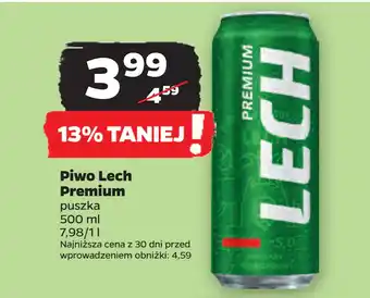 Netto Piwo Lech Premium oferta