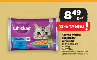Netto Karma mokra dla kotów Whiskas oferta