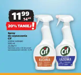 Netto Spray do czyszczenia Cif oferta