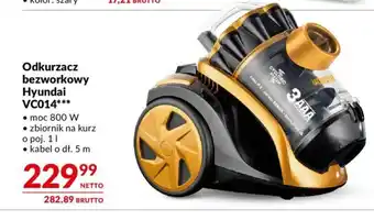 Makro Odkurzacz bezworkowy Hyundai VC014 oferta