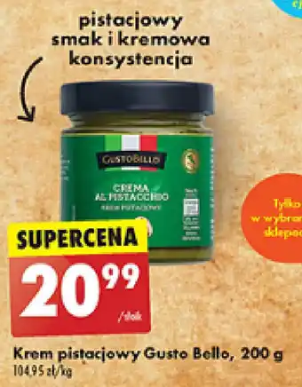 Biedronka Krem pistacjowy Gusto Bello, 200 g oferta