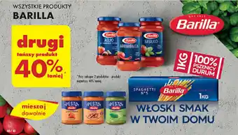 Biedronka WSZYSTKIE PRODUKTY BARILLA oferta