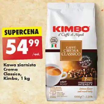 Kawa ziarnista Crema Classico, Kimbo, 1 kg