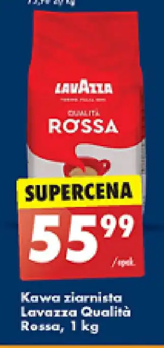 Biedronka Kawa ziarnista Lavazza Qualità Rossa, 1 kg oferta