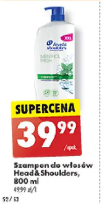 Biedronka Szampon do włosów Head & Shoulders, 800 ml oferta