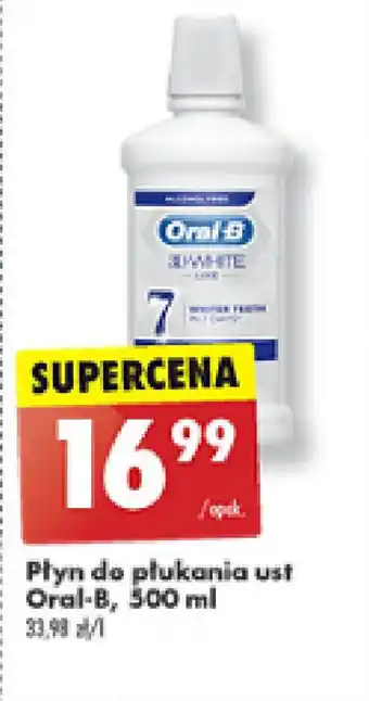 Biedronka Płyn do płukania ust Oral-B, 500 ml oferta