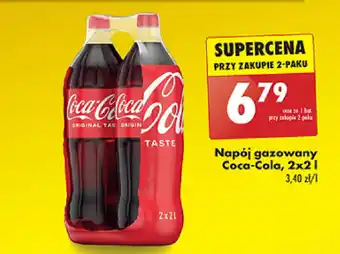Biedronka Napój gazowany Coca-Cola, 2 x 2 l oferta