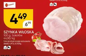 Chata Polska SZYNKA WŁOSKA Sokołów 100 g oferta