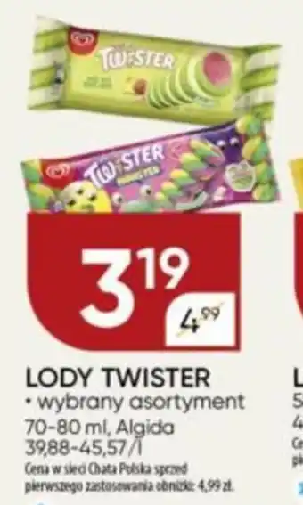 Chata Polska LODY TWISTER 70-80 ml oferta