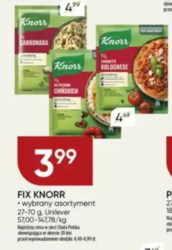 Chata Polska FIX KNORR 27-70 g oferta