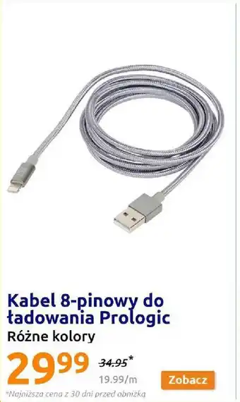 Action Kabel 8-pinowy do ładowania Prologic oferta