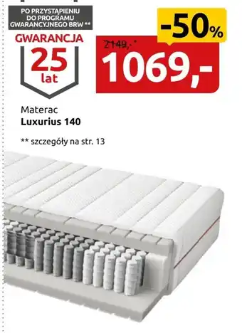 Black Red White Materac oferta