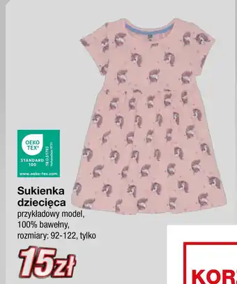KiK Sukienka dziecięca TEX oferta