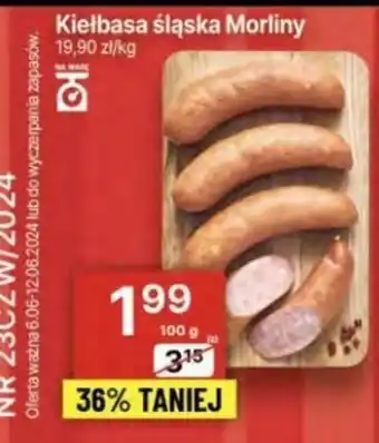 Delikatesy Centrum Kiełbasa Morliny oferta