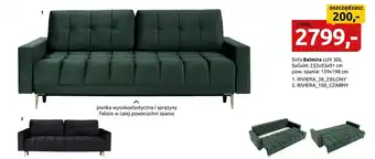Black Red White Sofa Luxe oferta